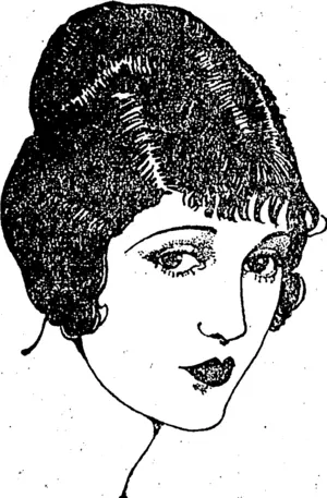 Carmel Myers, appearing ih "Poisoned ��������*'.'����� Paradise," a Master Picture. (NZ Truth, 04 October 1924)