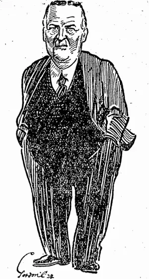 COLONEL "BILL" STRONG (NZ Truth, 04 October 1924)