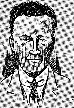 JOHN EDWARD JEFFERY, Convicted of Attempting to Murder His Wife. (NZ Truth, 29 November 1924)