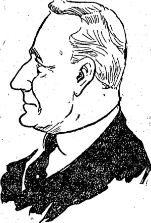 H. ��E. HOLLAND, M.P.  (Whom Counsel for Plaintiff asked to  be joined as Defendant.) (NZ Truth, 29 November 1924)
