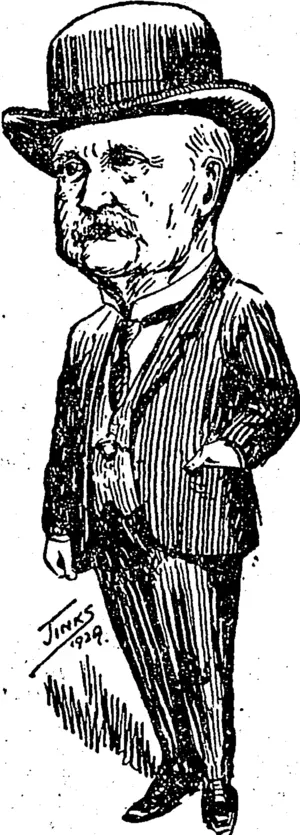 SIR EDWIN MITCHELSON. (NZ Truth, 13 December 1924)