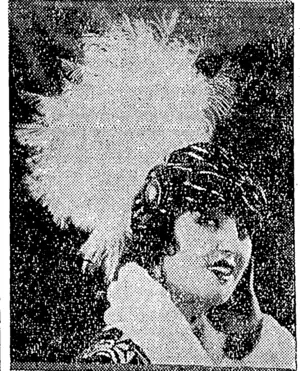 Carmel Myers, appearing m "Broadway After Dark," a Master Picture. (NZ Truth, 27 December 1924)