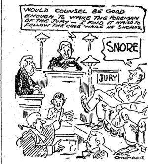 Untitled Illustration (NZ Truth, 17 January 1925)
