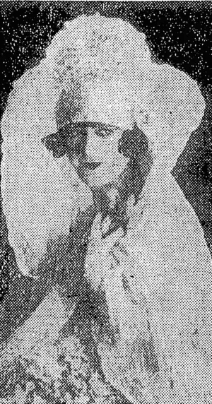 BERT ERROL,  Female Impersonator with J. C. Williamson Entertainers. (NZ Truth, 24 January 1925)