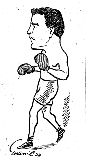 lachie McDonald. """"  (Middleweight Champion.) (NZ Truth, 24 January 1925)