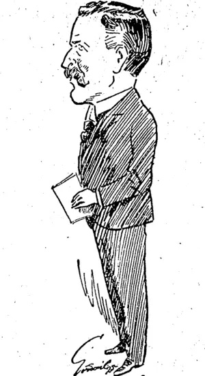 j' W. MUNRO, M.P.  (Dunedin North.)  He serves his party best who serves his country best.���R. B. Hayes. (NZ Truth, 24 January 1925)