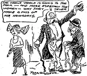 Untitled Illustration (NZ Truth, 31 January 1925)