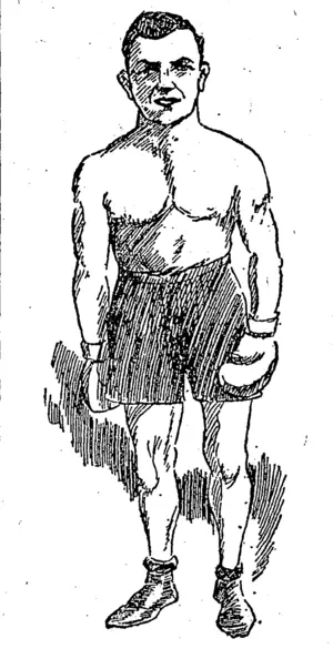 EDDIE PARKER.  (Who Meets Vie Rowe at Wellington Next Monday.) (NZ Truth, 07 February 1925)