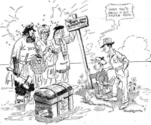 Untitled Illustration (NZ Truth, 21 February 1925)