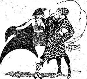 Nellie: Bobby's got a new siren for his car, Phyllis. :. \ .���*<, ;:.'  Phyllis: That's good-o ! What became of th���� blonde one?' : ; < f\ j , (NZ Truth, 28 February 1925)