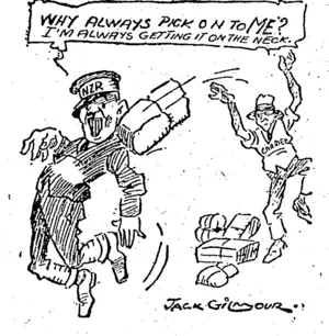 Untitled Illustration (NZ Truth, 28 February 1925)