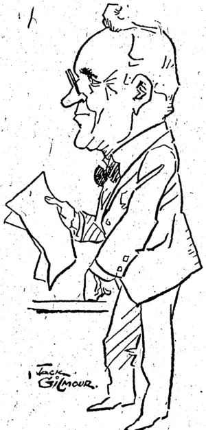 PROFESSOR J. MACMILLAN BROWN (NZ Truth, 28 February 1925)