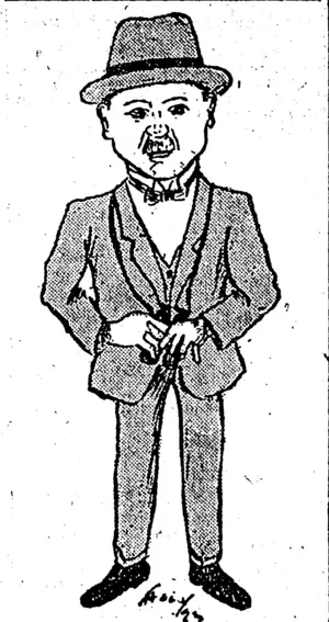 Untitled Illustration (NZ Truth, 03 November 1923)