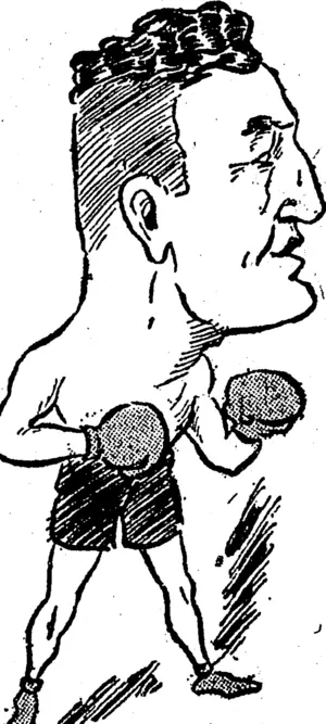 HOP HARRY STONE  (The celebrated Boxer).  W. L. DUNN. (NZ Truth, 24 November 1923)