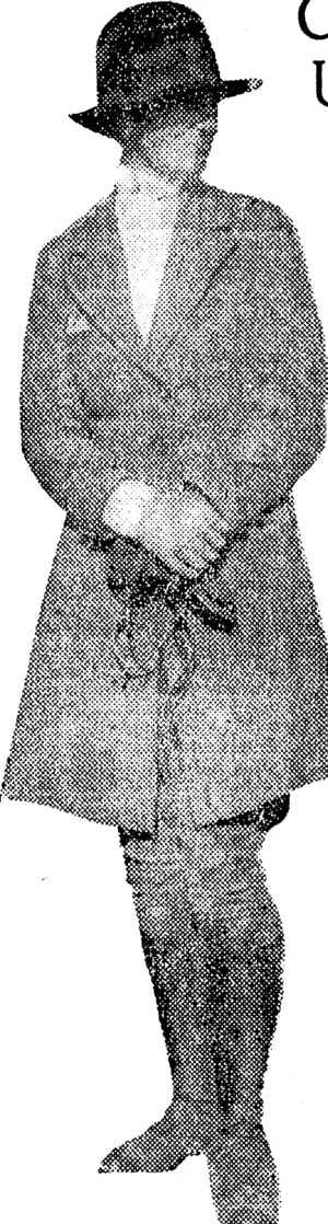 Dot" White, who made her second  appearance in court in connection  with betting. (NZ Truth, 01 May 1930)