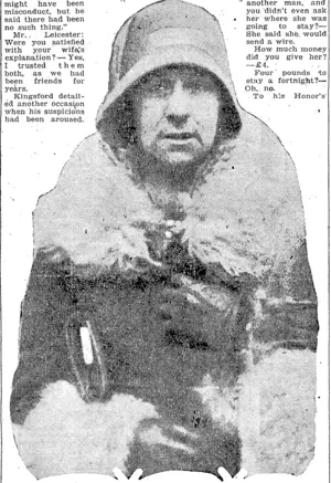 4  LEFT HER CHILDREN and described by a magistrate as the most callous woman he had ever met���Mrs. Ivy May Kingsford, respondent. (NZ Truth, 28 August 1930)