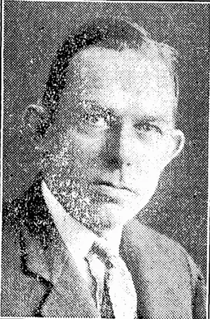 TALKS INTERESTINGLY on wireless telephony: Mr. F. W. Larkins, of Amalgamated Wireless. (NZ Truth, 23 October 1930)