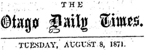 Untitled Illustration (Otago Daily Times, 08 August 1871)