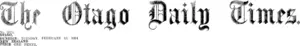 Masthead (Otago Daily Times 13-2-1894)