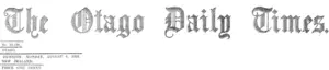 Masthead (Otago Daily Times 6-8-1894)