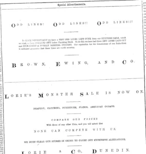 Page 2 Advertisements Column 1 (Otago Daily Times 6-8-1894)