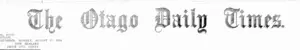 Masthead (Otago Daily Times 13-8-1894)