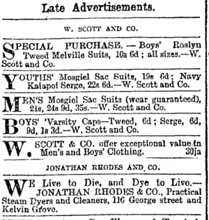 Page 5 Advertisements Column 7 (Otago Daily Times 16-2-1895)