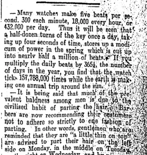 Page 5 Advertisements Column 2 (Otago Daily Times 6-3-1901)