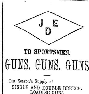 Page 2 Advertisements Column 3 (Otago Daily Times 17-4-1901)