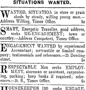 Page 1 Advertisements Column 5 (Otago Daily Times 7-9-1901)