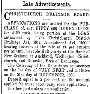 Page 6 Advertisements Column 2 (Otago Daily Times 27-5-1902)