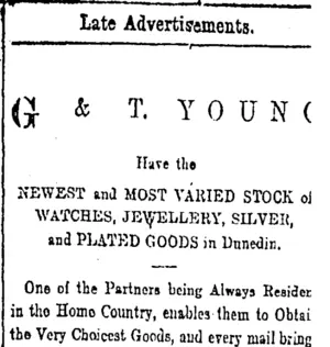 Page 6 Advertisements Column 2 (Otago Daily Times 21-5-1902)