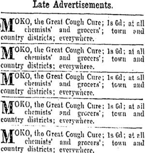 Page 9 Advertisements Column 2 (Otago Daily Times 5-6-1902)