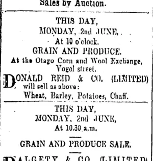 Page 8 Advertisements Column 2 (Otago Daily Times 2-6-1902)