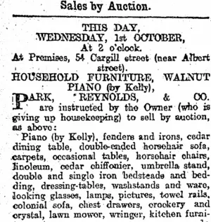 Page 8 Advertisements Column 1 (Otago Daily Times 1-10-1902)