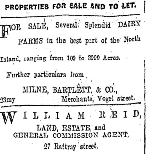 Page 3 Advertisements Column 2 (Otago Daily Times 18-6-1903)