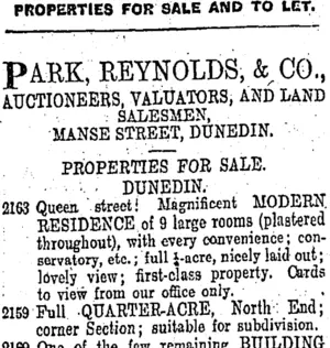 Page 12 Advertisements Column 3 (Otago Daily Times 2-7-1903)