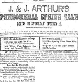 Page 2 Advertisements Column 2 (Otago Daily Times 12-10-1903)