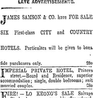 Page 6 Advertisements Column 3 (Otago Daily Times 28-10-1903)