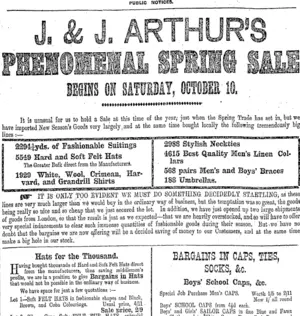 Page 2 Advertisements Column 2 (Otago Daily Times 6-11-1903)