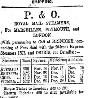 Page 1 Advertisements Column 1 (Otago Daily Times 11-11-1903)