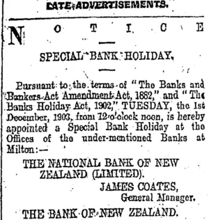Page 9 Advertisements Column 7 (Otago Daily Times 28-11-1903)