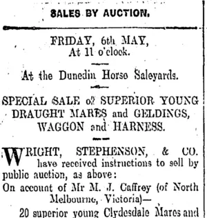 Page 12 Advertisements Column 2 (Otago Daily Times 5-5-1904)