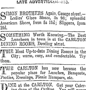 Page 9 Advertisements Column 4 (Otago Daily Times 9-5-1904)