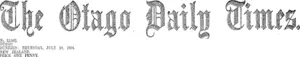 Masthead (Otago Daily Times 28-7-1904)