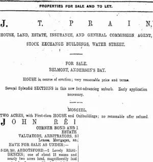 Page 12 Advertisements Column 3 (Otago Daily Times 22-12-1904)