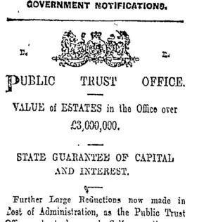 Page 6 Advertisements Column 1 (Otago Daily Times 10-5-1905)