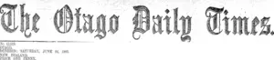 Masthead (Otago Daily Times 24-6-1905)