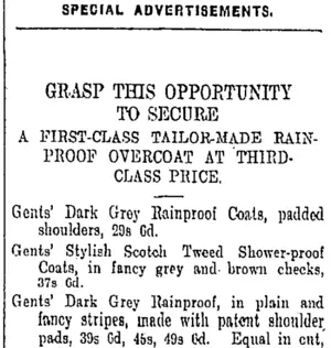 Page 4 Advertisements Column 5 (Otago Daily Times 8-5-1906)
