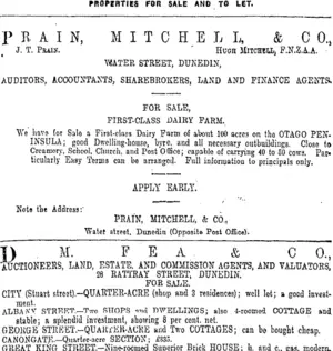 Page 9 Advertisements Column 7 (Otago Daily Times 3-5-1906)